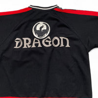Dragon Skateboards 90’s y2k Black Red and White Jersey (S)