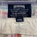 Vilebrequin Striped Blue White and Pink Swim Shorts (3XL)