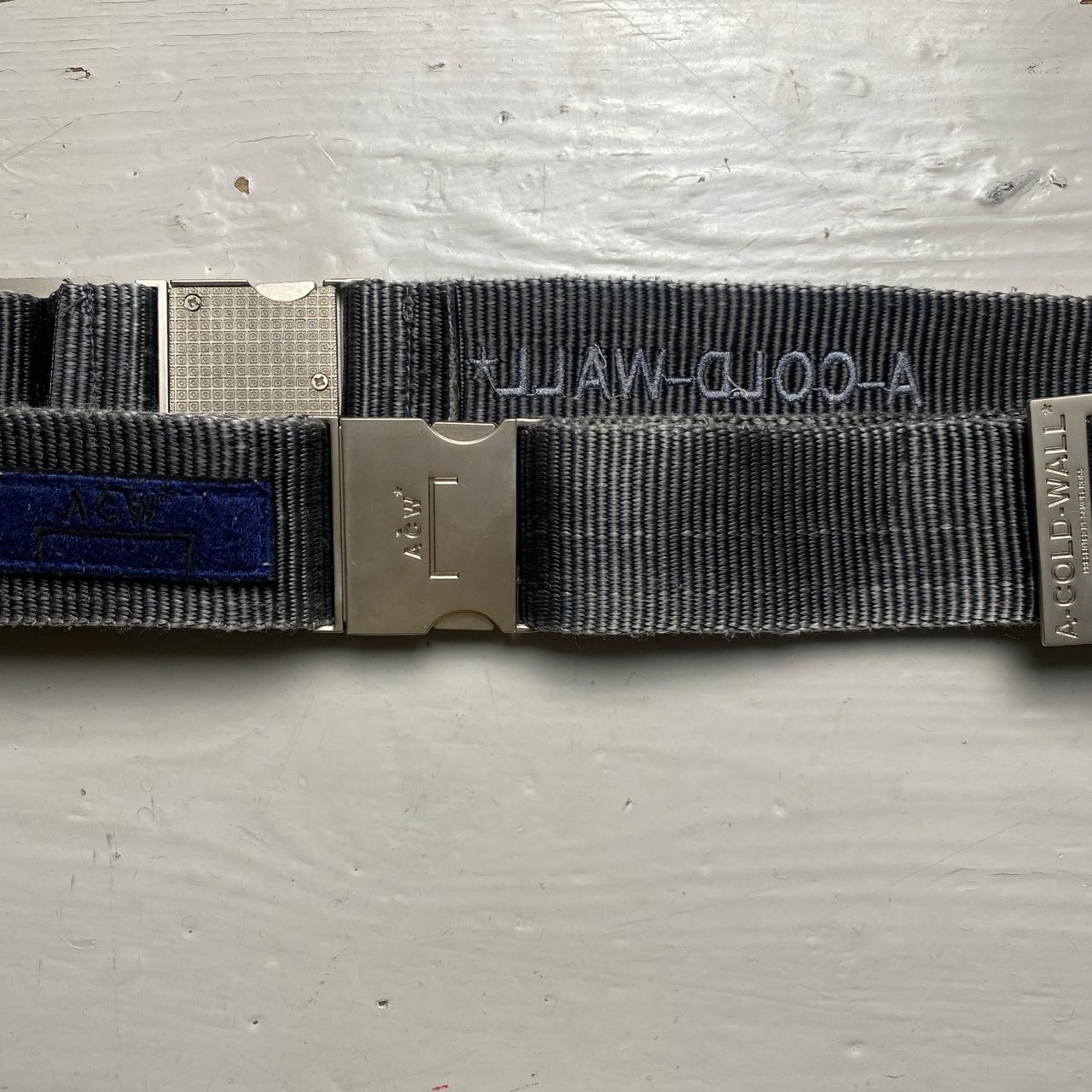 A Cold Wall Utility Belt Grey