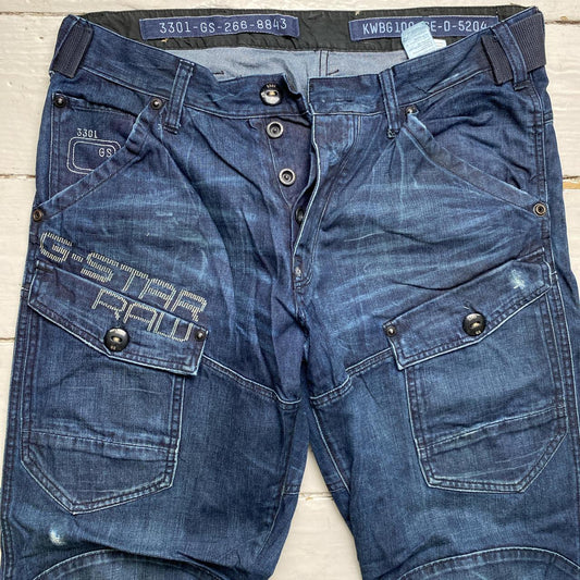 G Star Vintage Cargo Baggy Jeans