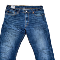 Levis 514 Blue Jeans (34W)