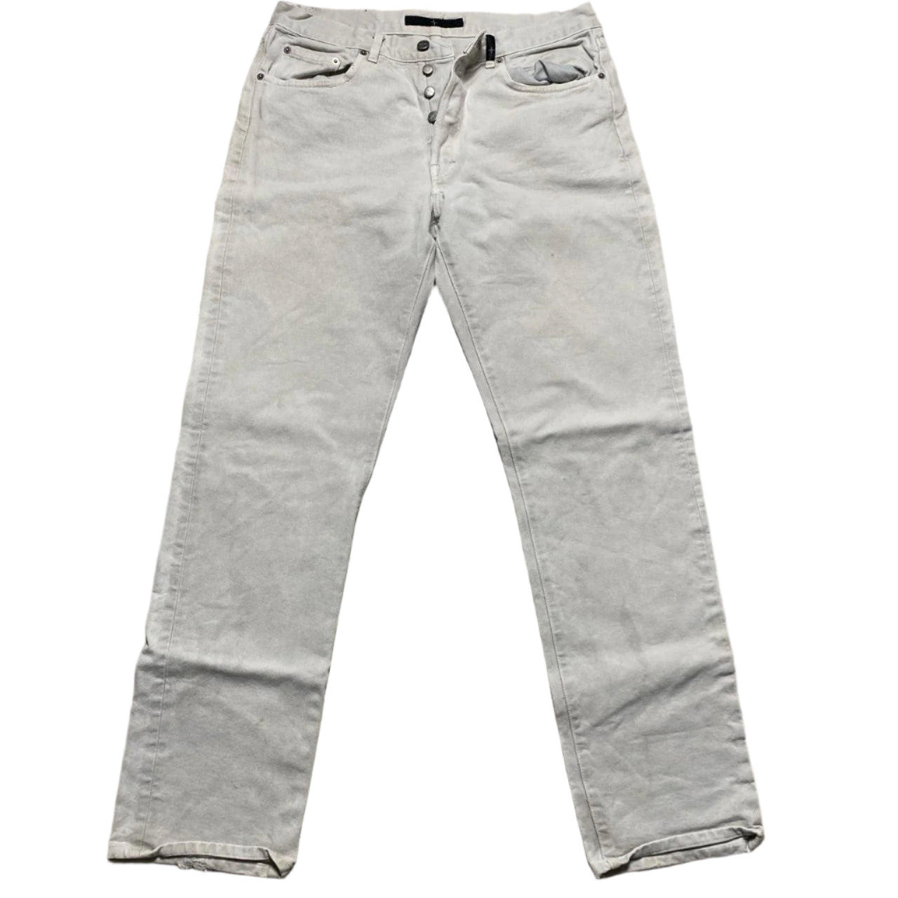 Stone Island Denims Vintage White Jeans (W 36)