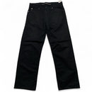 Armani Jeans Jet Black Trouser Jeans (34W)