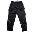 Adidas Vintage Black and Grey Trackpant Bottoms (M)