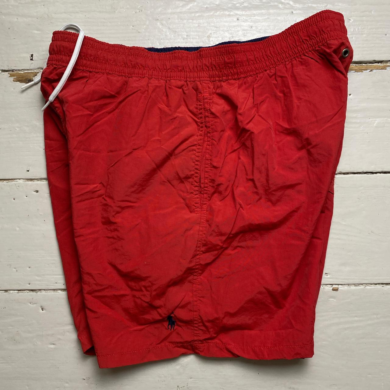 Polo Ralph Lauren Red and Navy Swim Shorts