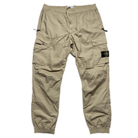 Stone Island Baggy Sand Khaki Cargo Combat Trousers (W 40)