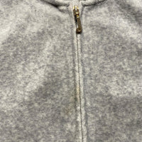Juicy Couture Grey and Pink Velour Tracksuit (S)