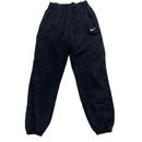 Nike Black and White Swoosh Joggers (XS)