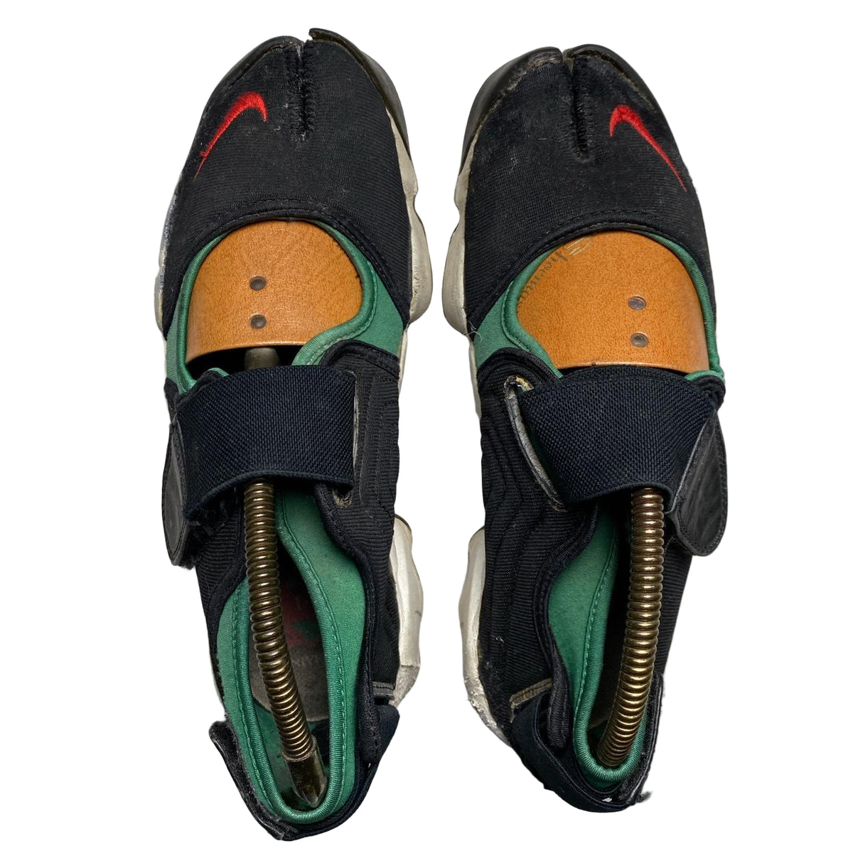 Nike Air Rift Black Green and Red 10th anniversary Vintage 2005 (UK 8 ...