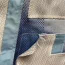 FUBU Vintage 90’s Light Blue Ombre Navy Blend White NFL Football Jersey (2XL)