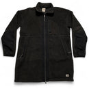 The North Face Black Womens Long Fleece Zip Jumper (L)
