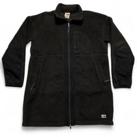 The North Face Black Womens Long Fleece Zip Jumper (L)
