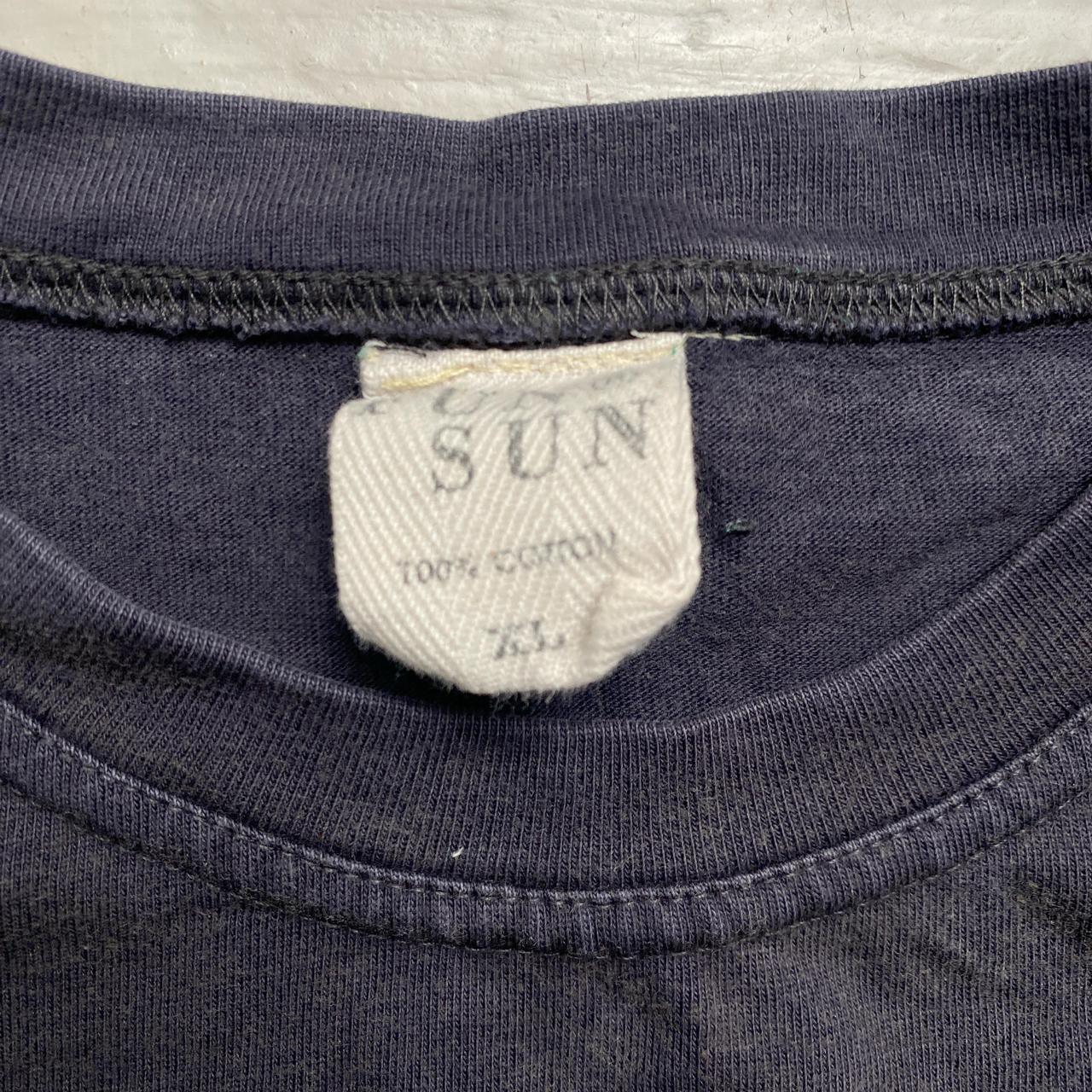 Fun Sun Smiley Face Vintage 90’s T Shirt Grey