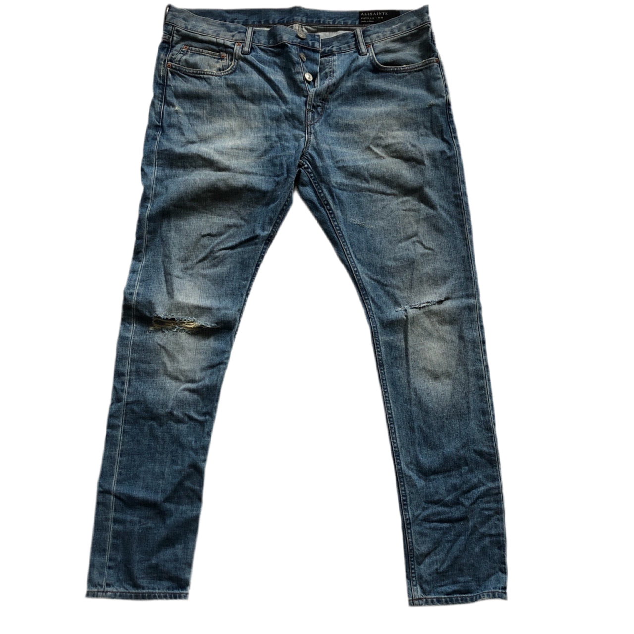 All Saints Pistol Fit Light Jeans (36W)