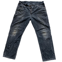 Levis 758 Grey Corduroy Jeans (36W)