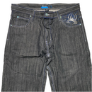 Akcess Vintage 90’s Spiderman Black White and Blue Baggy Jeans (38W)