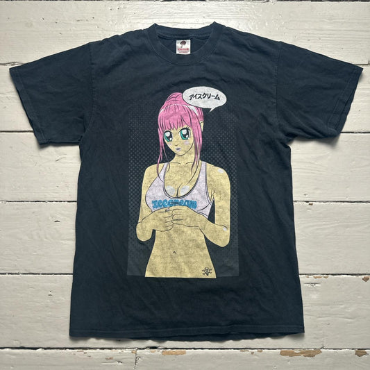 Ice Cream Vintage Anime T Shirt