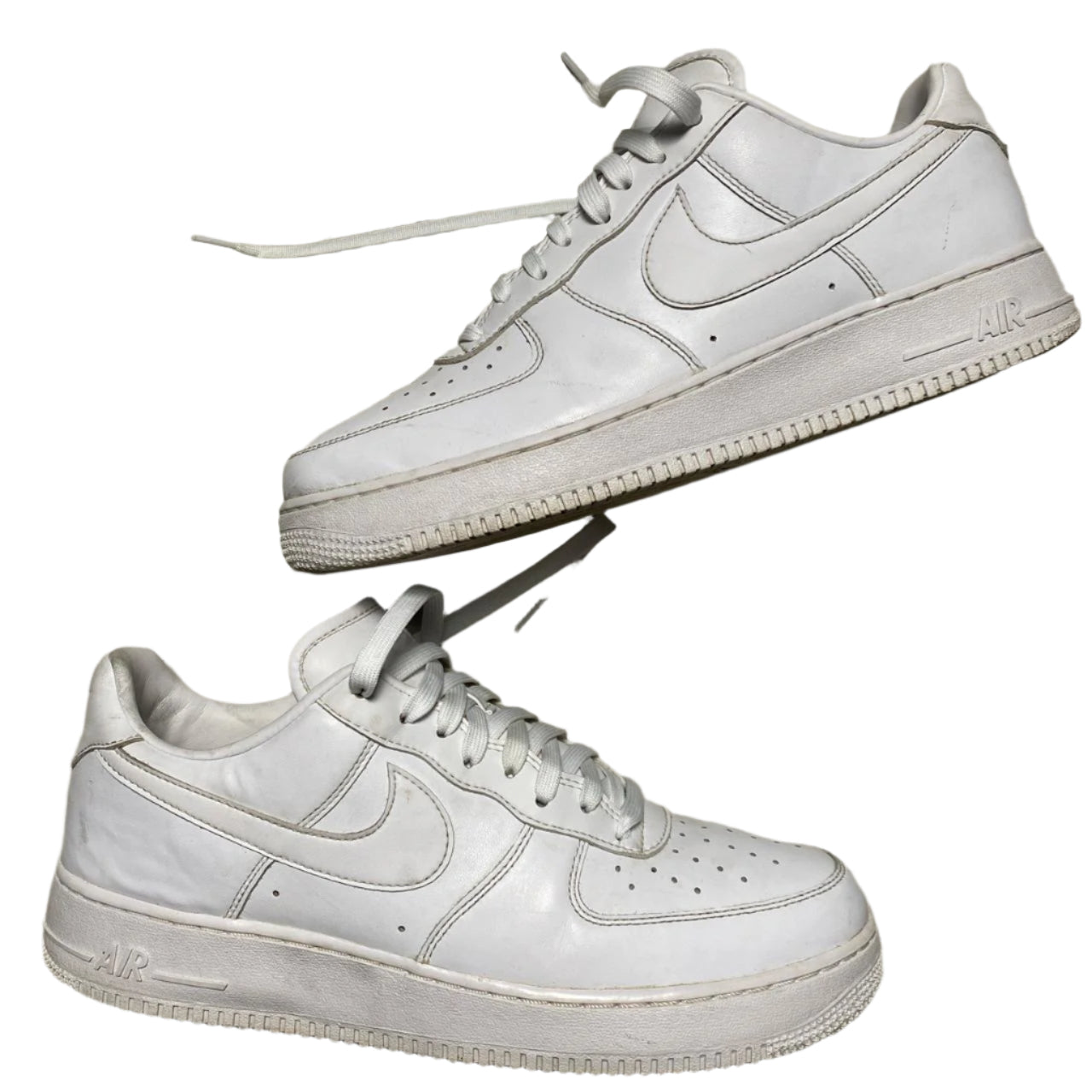 Nike Air Force 1 Premium Leather White (UK 11)