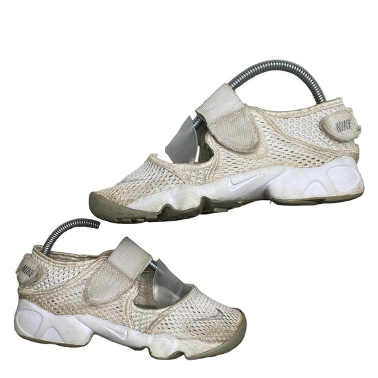 Nike Air Rift Non Split Tabi Toe White Trainers (UK 4.5)