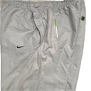 Nike Shox Silver and Green Vintage y2k Shell Trackpant Bottoms (XL)