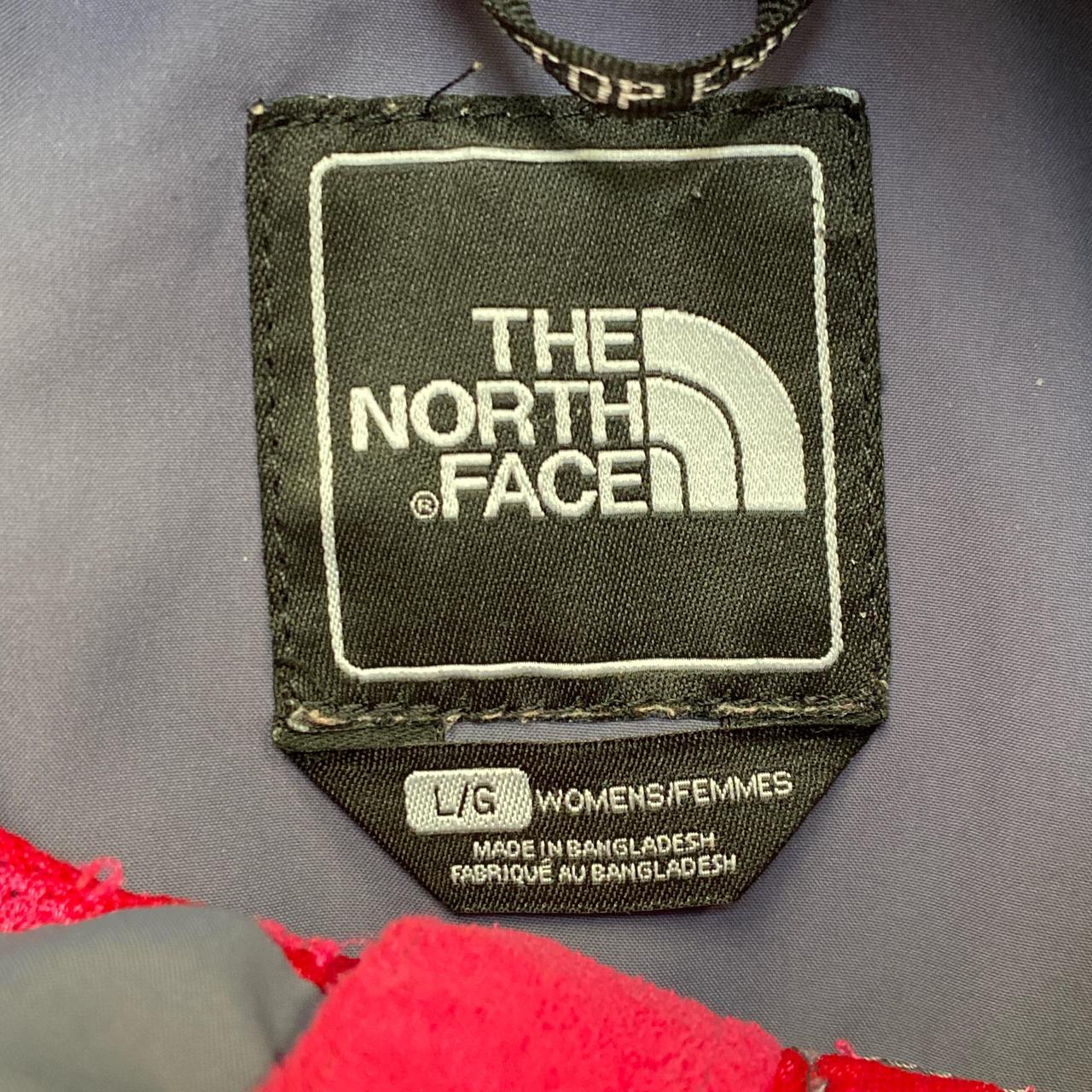 The North Face Hyvent Purple and Pink Womens Windbreaker Jacket (L)