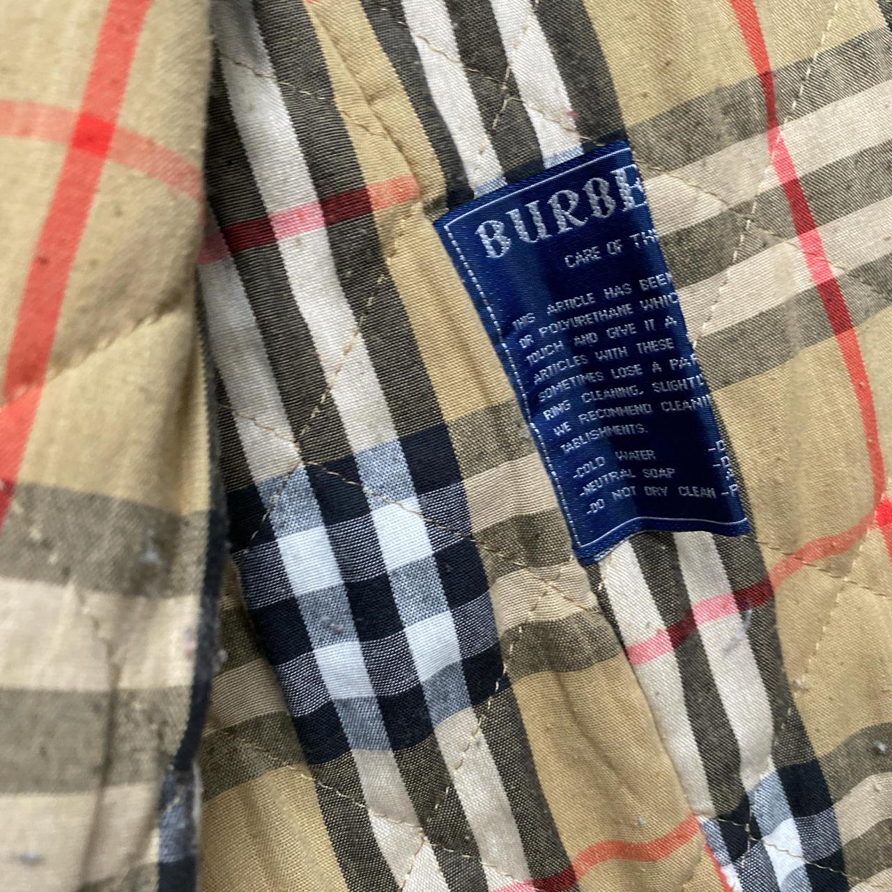 Burberry Burberrys Vintage Bottle Green Peacoat Trench Coat Jacket (XL)