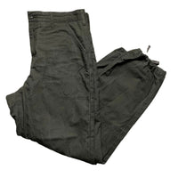 Engineered Garments New York Khaki Green Army Cargo Combat Baggy Trousers (34W)