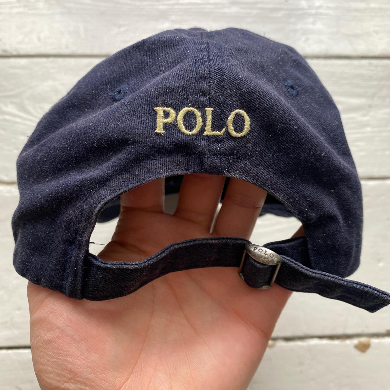 Polo Ralph Lauren Navy and Cream Cap