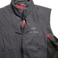 Arc’Teryx Grey and Red Gilet (S)