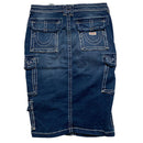 True Religion Womens Long Denim Skirt (30W)