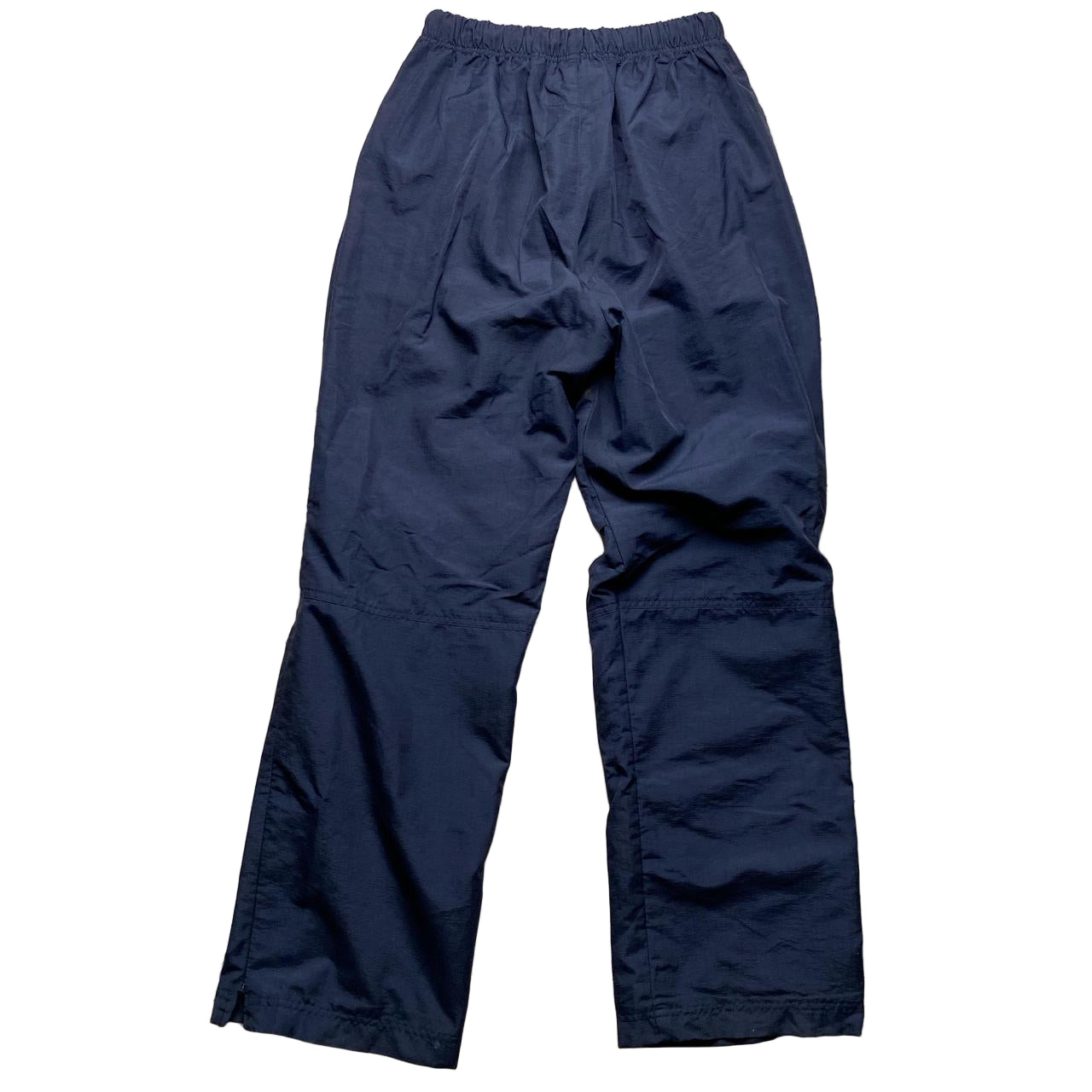 Reebok Navy Baggy Shell Trackpant Bottoms (UK 12)