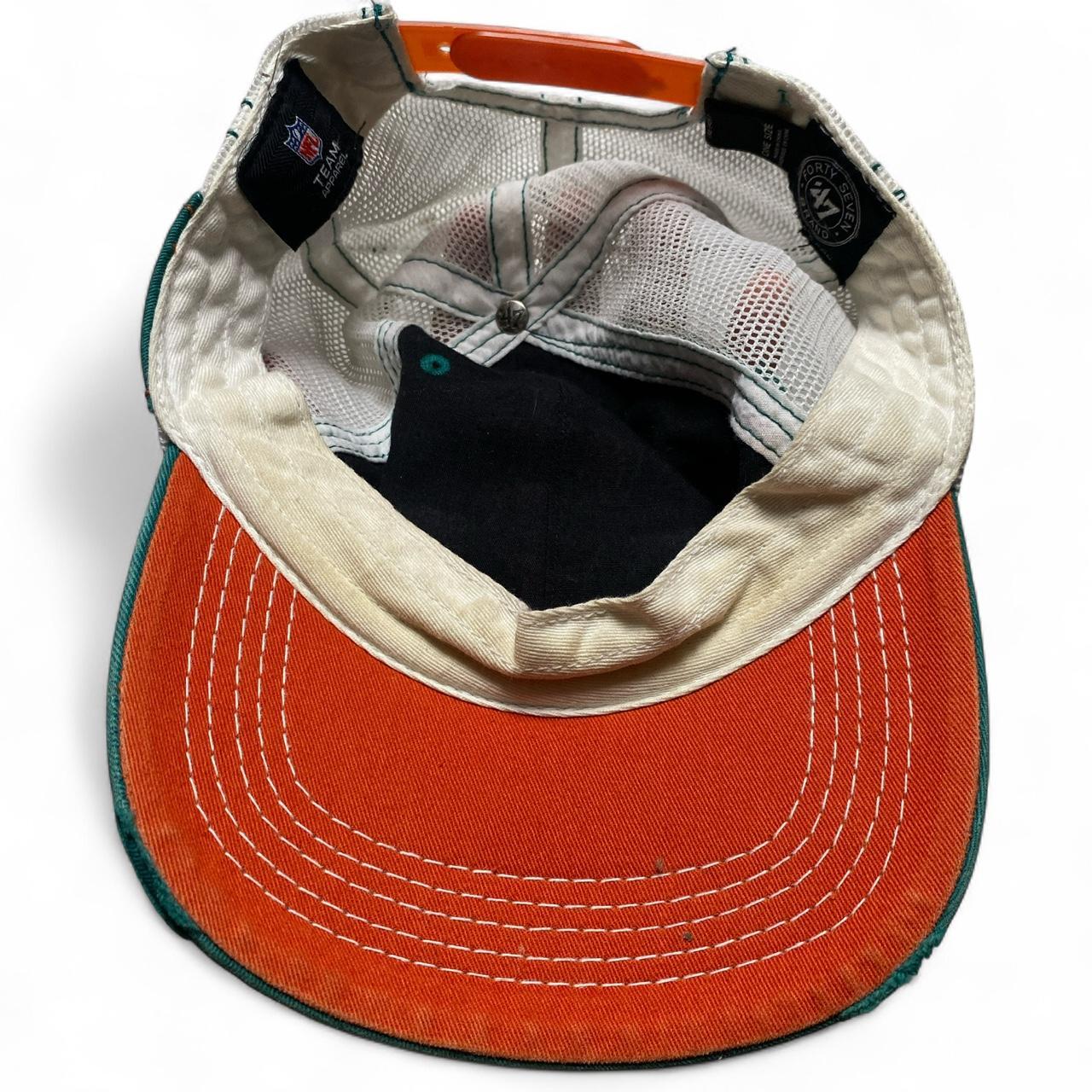 Miami Dolphins Turquoise and Orange Trucker Cap