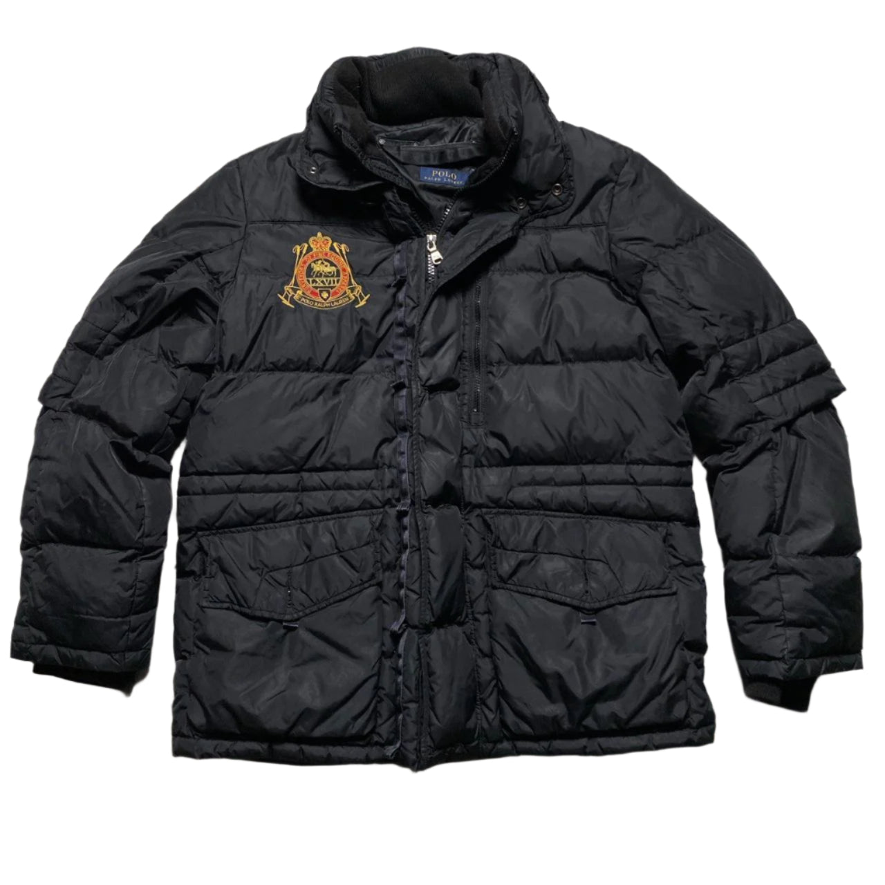 Ralph Lauren Polo Puffer Jacket Black (L)