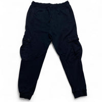 Hugo Boss Navy and Orange Cargo Joggers