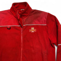 Royal Mail Fleece Red Zip Jumper