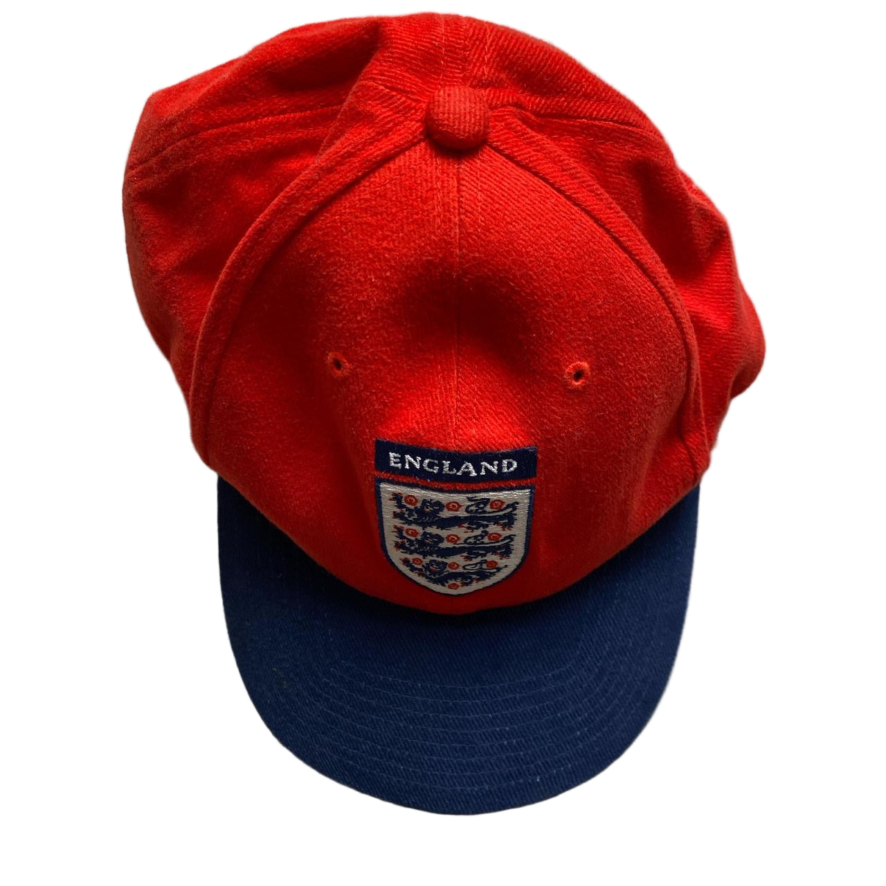 England Vintage Red and Navy Cap