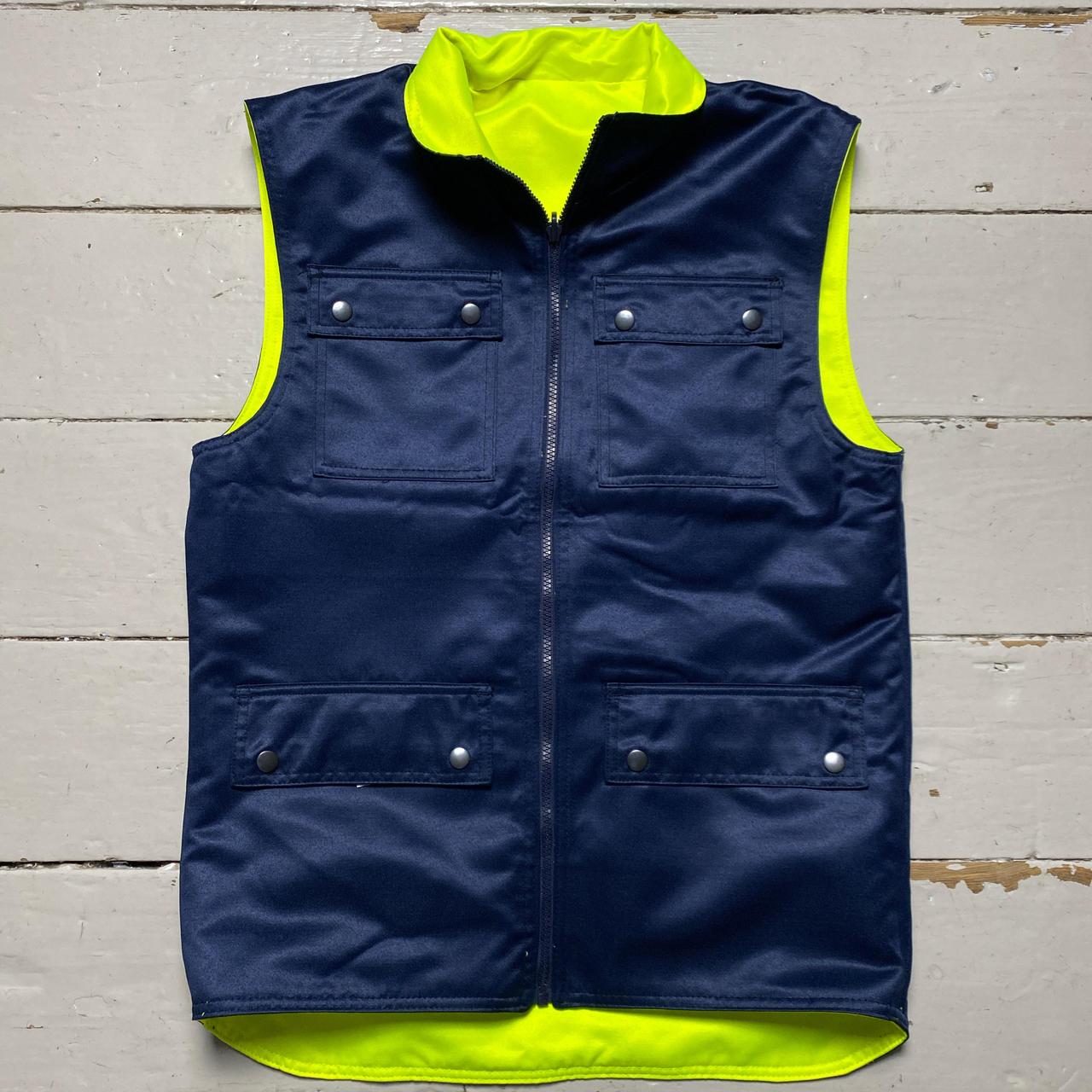 Stagecoach Bus Reflective Navy Gilet