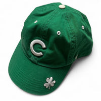 Chicago Cubs Green and White Clover Baseball Cap