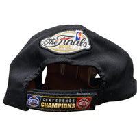 Detroit Pistons 2005 NBA Conference Champions Vintage White and Black Cap
