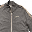 Palm Angels Grey and White Tracksuit Jacket (M)