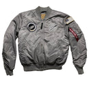Alpha Industries NASA Bomber Jacket Silver (M)