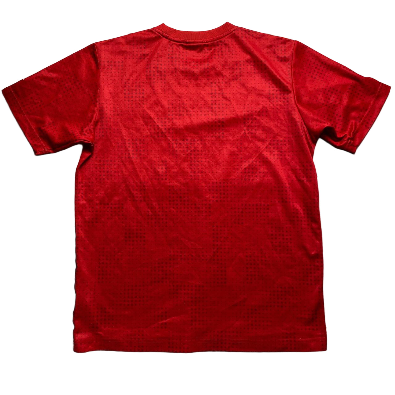 Nike Air Vintage Red and White Jersey T Shirt (L)