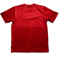 Nike Air Vintage Red and White Jersey T Shirt (L)