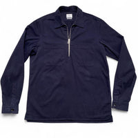 Paul Smith Quarter Zip Navy Shirt (S)