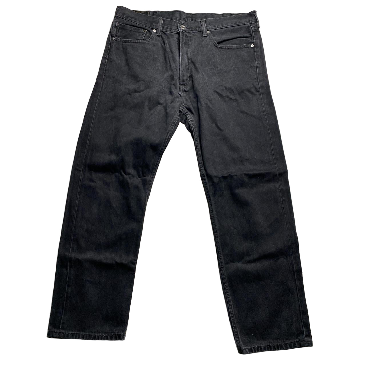 Levis 505 Black Baggy Jeans (38W)
