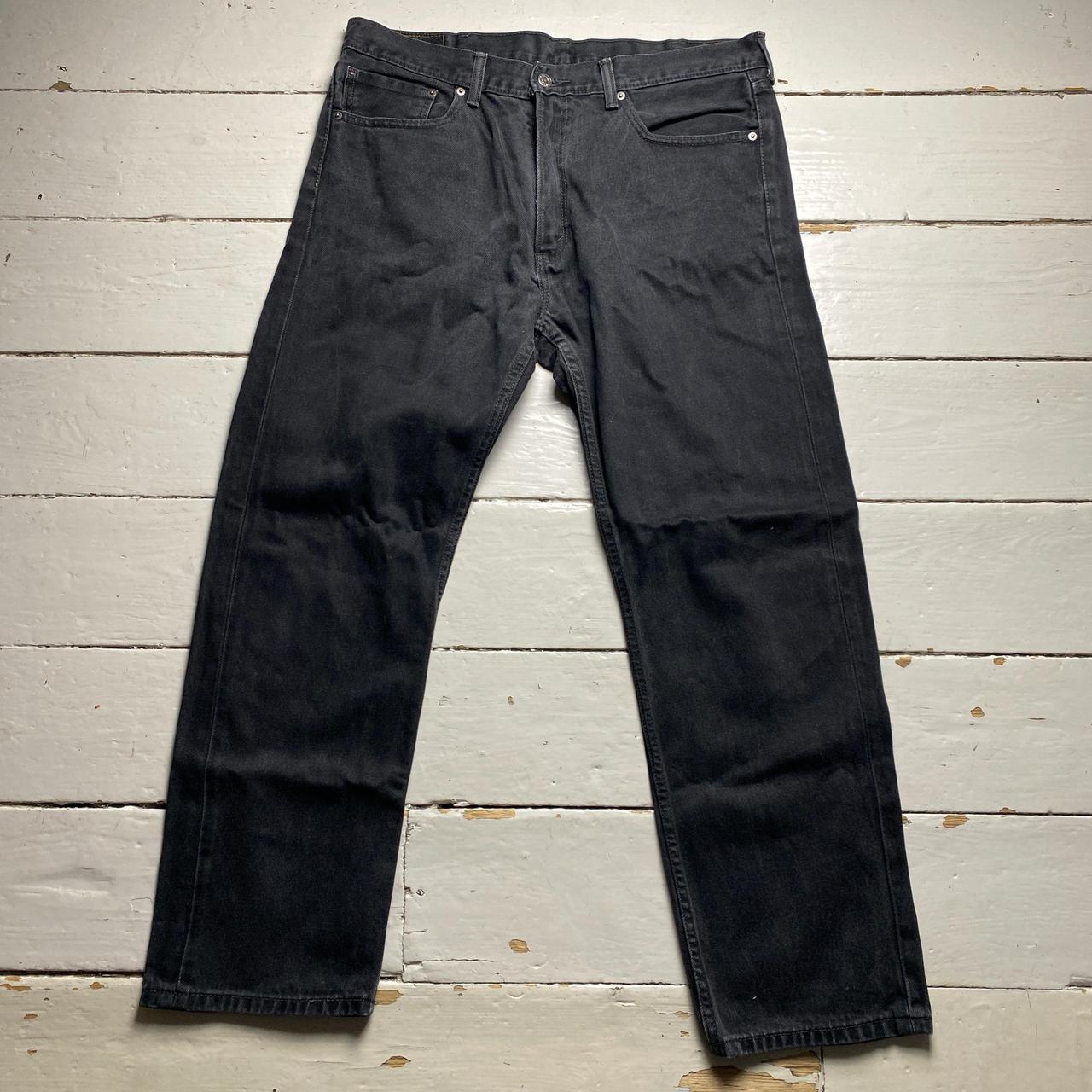 Levis 505 Black Baggy Jeans