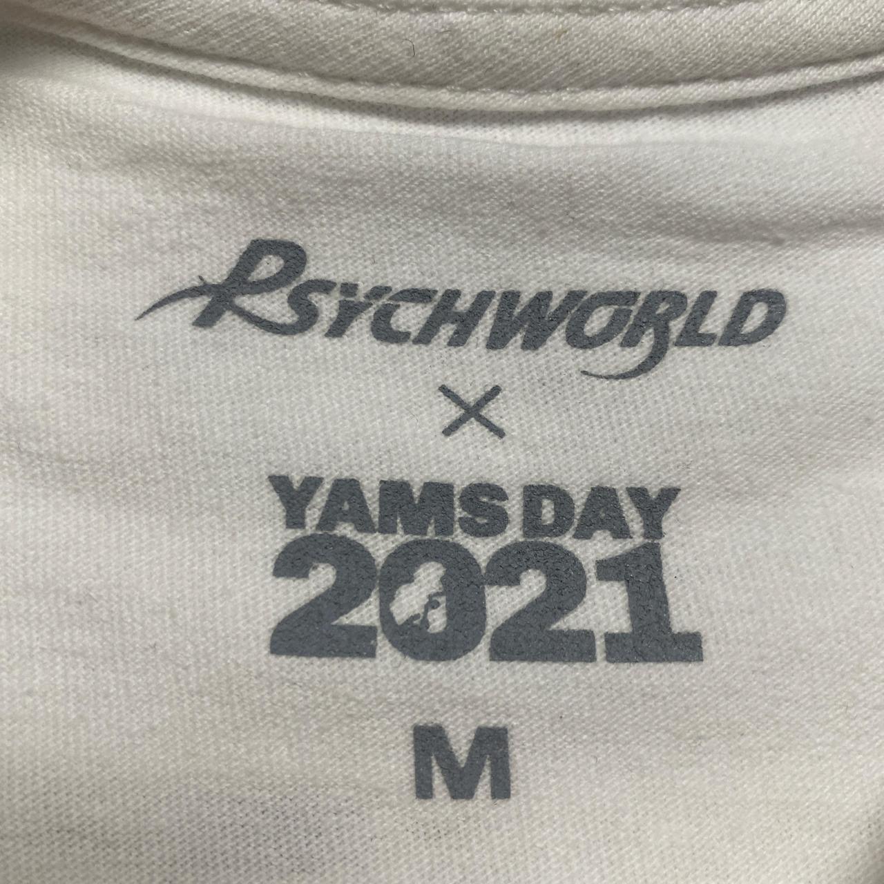 Psychoworld ASAP Yams Day 2021 Purple and White T Shirt