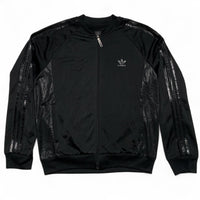 Adidas Superstar SST Black Snake Skin Tracksuit Jacket (XL)