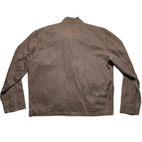 BTKA London Vintage Brown Bomber Jacket (L)