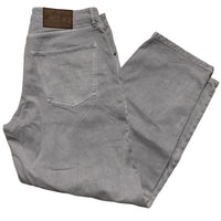 A1 Denim Baggy Silver Grey Jeans (36W)